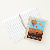 Kanab, Utah | Ballons und Tunes Notizblock (Innenseite)