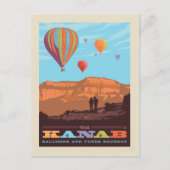 Kanab, Utah | Ballons und Tunes Postkarte (Vorderseite)