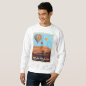 Kanab, Utah | Ballons und Tunes Sweatshirt (Vorne ganz)