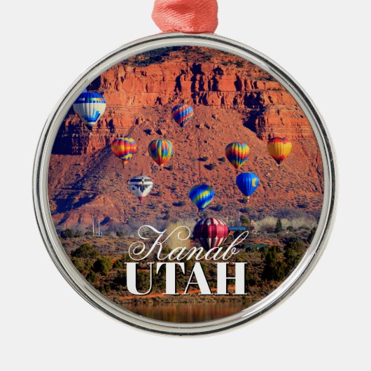 Kanab Utah Ornament Aus Metall (Vorne)