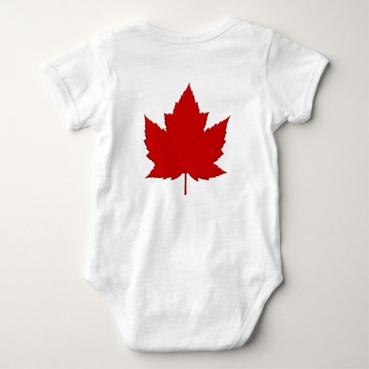 Kanada 150 Baby Bodysuit Canada Baby Souvenir Baby Strampler (Rückseite)