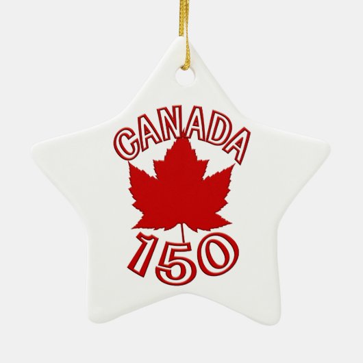 Kanada 150 Ornament Personalisiert Kanada Souvenir (Hinten)