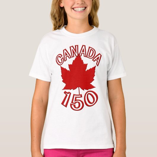 Kanada 150 Shirts Kid's Canada 150 T - Shirt (Vorderseite)