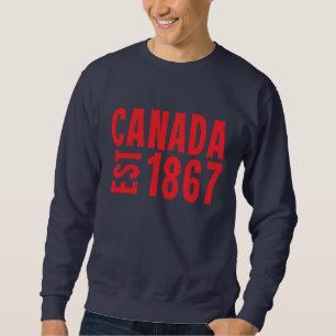 Kanada 1867 Jahrestag 150 Jahre Sweatshirt