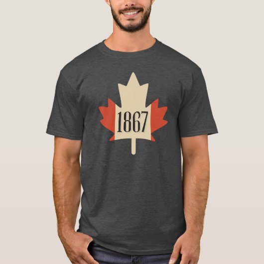 Kanada 1867 T-Shirt (Vorderseite)