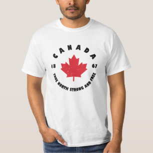 Kanada 1867 True North Strong and Free T-Shirt