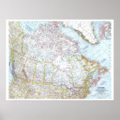 " Kanada: 1961 Classic MAP ... Poster (Vorne)