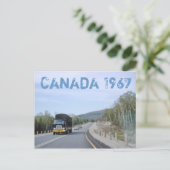 Kanada 1962 Road Trip Postcard Postkarte (Stehend Vorderseite)