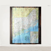 " Kanada: 1992/Gegenwart - British Columbia-Karte  Wandteppich (Vorderseite)