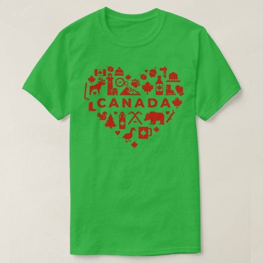 Kanada 1 T-Shirt (Design vorne)