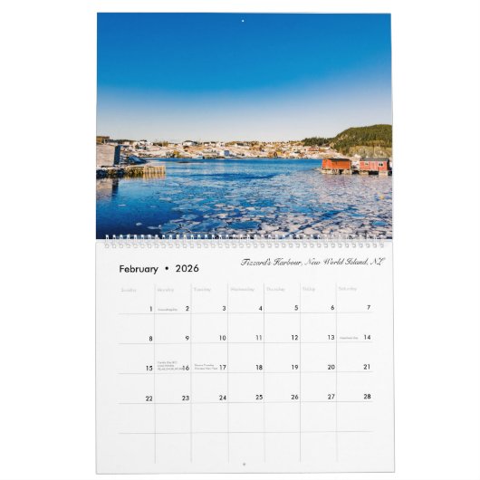 Kanada 2019 - von Meer zu Meer zum Meer - Kalender (Feb 2026)