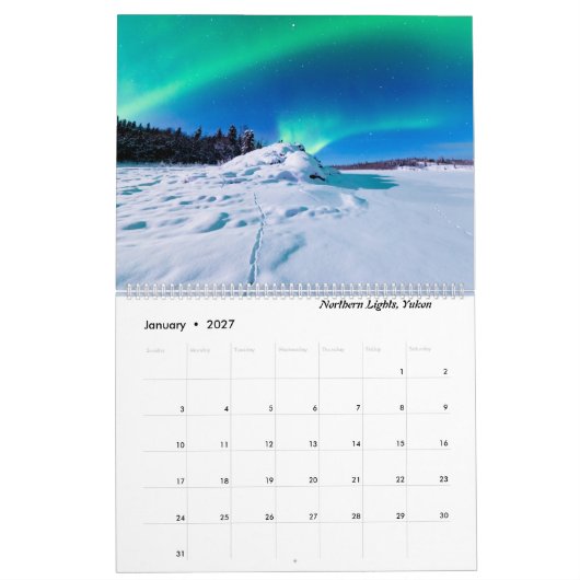 Kanada 2022 - großer Kalender (Jan 2027)