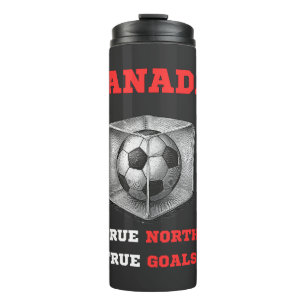 Kanada 2026 Fußball True North Thermal Tumbler Thermosbecher