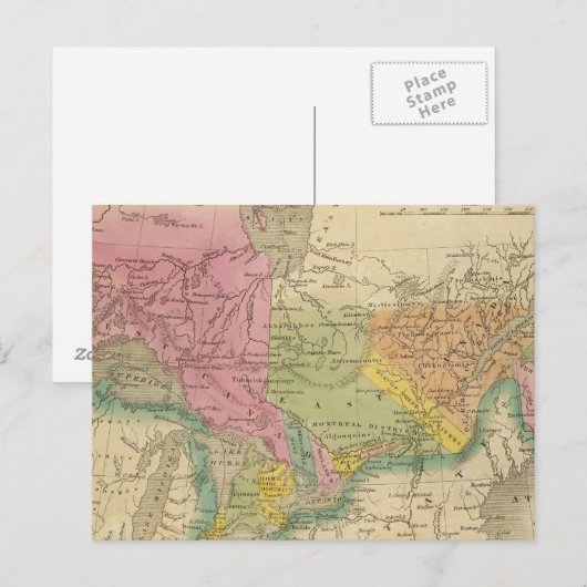 Kanada 2 postkarte (Vorne/Hinten)