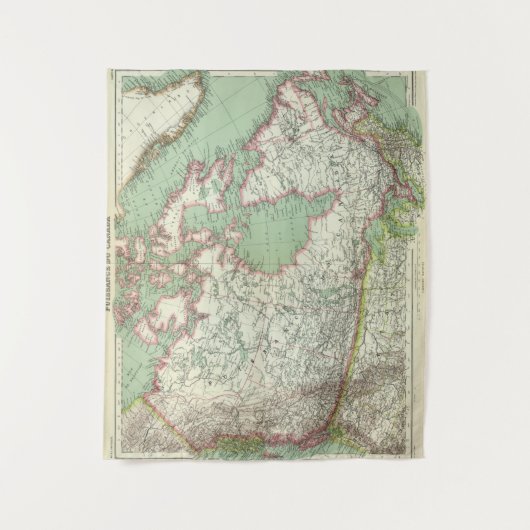 Kanada 3 2 wandteppich (Vorderseite)