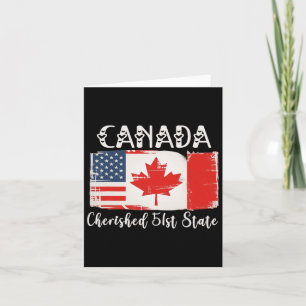 Kanada 51. Staat Trump Kanada USA Staat Funny 1 Karte