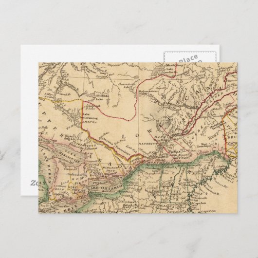 Kanada 6 postkarte (Vorne/Hinten)