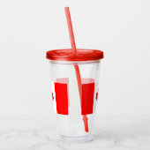 Kanada Acryltrinkbecher (Links)