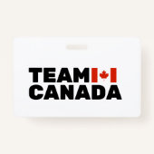 Kanada AF, Team Kanada Ausweis (Rückseite)