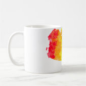 Kanada-Ahorn-Blatt-Regenbogen-Stolzkarten-Tasse Kaffeetasse (Links)