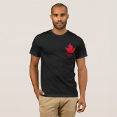 Kanada Ahorn Leaf T - Shirt Kanada Souvenir Shirt (Vorne ganz)