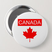 Kanada Ahornblatt Button (Vorne & Hinten)
