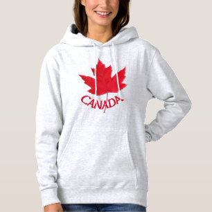 Kanada Ahornblatt Damen Kapuzenpullover Kapuzen-Sh Hoodie