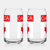 Kanada Ahornblatt Dosenglas (Links)