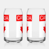 Kanada Ahornblatt Dosenglas (Rechts)