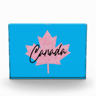 Kanada Ahornblatt Fotoblock