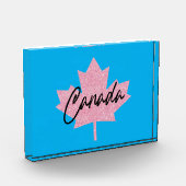 Kanada Ahornblatt Fotoblock (Links)