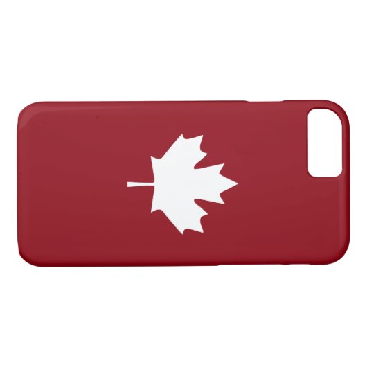 Kanada-Ahornblatt iPhone Fall Case-Mate iPhone Hülle (Rückseite (Horizontal))