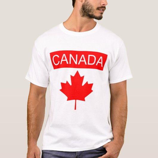 Kanada Ahornblatt Männer T-Shirt (Vorderseite)