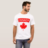 Kanada Ahornblatt Männer T-Shirt (Vorne ganz)
