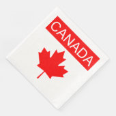 Kanada-Ahornblatt Serviette (Ecke)