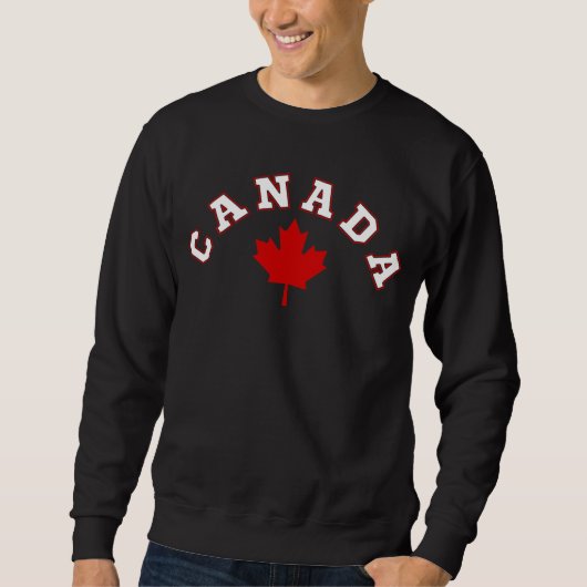 Kanada-Ahornblatt Sweatshirt (Vorderseite)