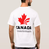 KANADA-AHORNBLATT | T-Shirt (Rückseite)