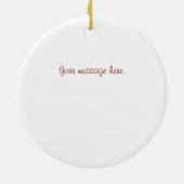 Kanada-Ahornblatt-Verzierung Keramikornament (Hinten)