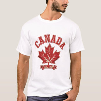 Kanada Ahornblatt Vintage T-Shirt