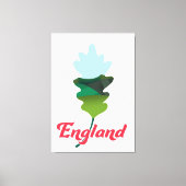 Kanada-Ahornblattausgabe Leinwanddruck (Vorderseite)