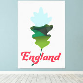 Kanada-Ahornblattausgabe Leinwanddruck (Insitu (Holzboden))