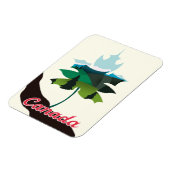 Kanada-Ahornblattausgabe Magnet (Linke Seite)