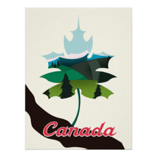 Kanada-Ahornblattausgabe Poster
