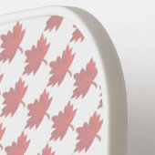 Kanada-Ahornblätterblatt von Shirley Taylor Pickleball Schläger (Linke Seite)