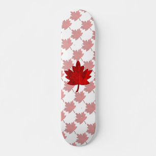 Kanada-Ahornblätterblatt von Shirley Taylor Skateboard
