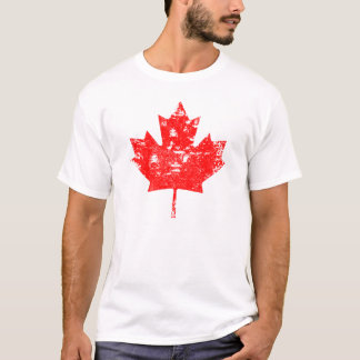 Kanada-Ahornflagge T-Shirt