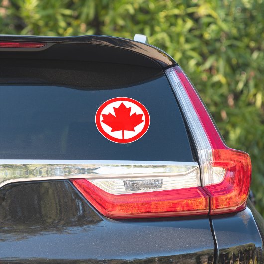 Kanada Ahornleaf Aufkleber (Auto Seite)