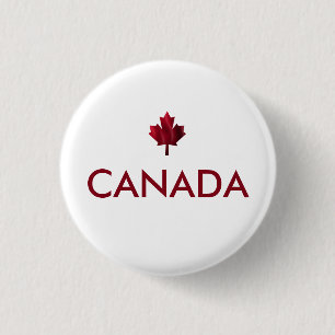 Kanada Ahornleaf Button