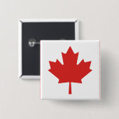 Kanada Ahornleaf Button (Vorne & Hinten)