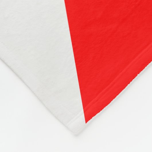 Kanada Ahornleaf Fleecedecke (Ecke)